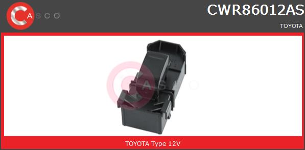 Przełącznik podnośnika szyby CASCO CWR86012AS