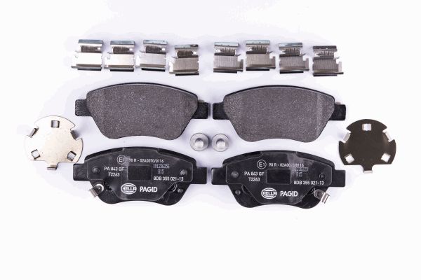 Klocki hamulcowe HELLA 8DB 355 021-131