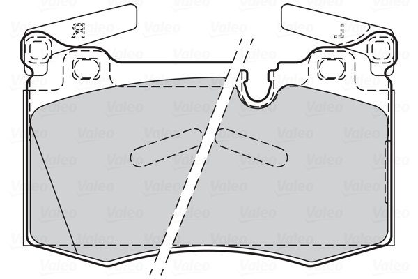 Klocki hamulcowe VALEO 302336