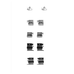 Zestaw akcesoriów montażowych  klocków hamulcowych DELPHI LX0339