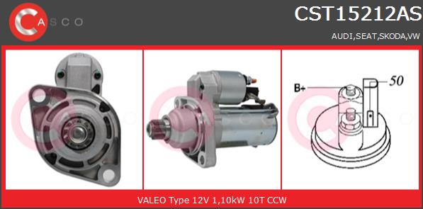 Rozrusznik CASCO CST15212AS