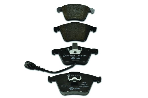Klocki hamulcowe HELLA 8DB 355 010-351