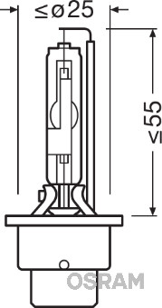 Żarówka OSRAM 66250