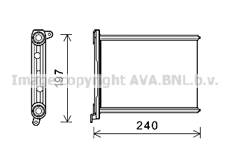 Nagrzewnica AVA QUALITY COOLING RT6569