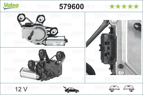 Silnik wycieraczek VALEO 579600