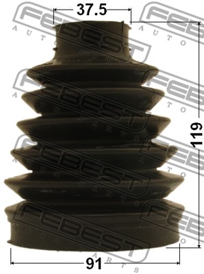 Zestaw osłon FEBEST 2117P-CA220