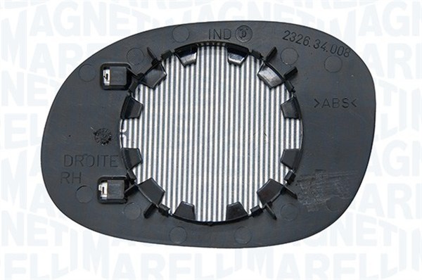 Szkło lusterka, lusterko zewnętrzne MAGNETI MARELLI 351991304240