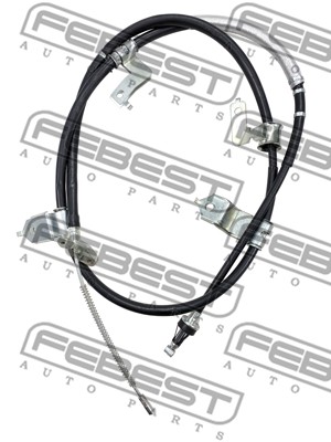 Linka hamulca ręcznego FEBEST 0199-PCGRJ120RH