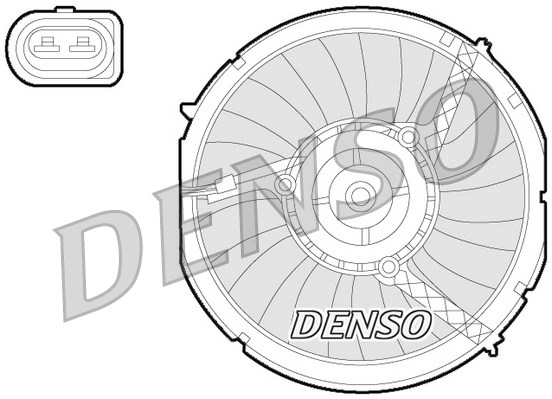Wentylator DENSO DER02003