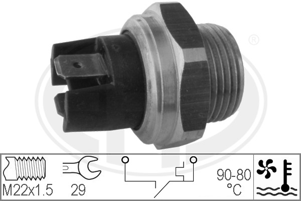 Włącznik wentylatora ERA 330165