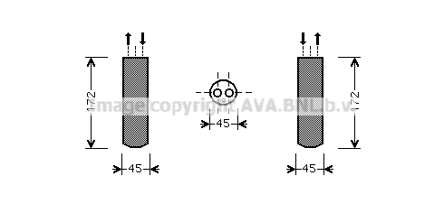 Osuszacz klimatyzacji AVA QUALITY COOLING MZD185