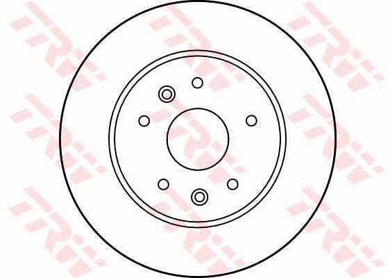 Tarcza hamulcowa TRW DF1029
