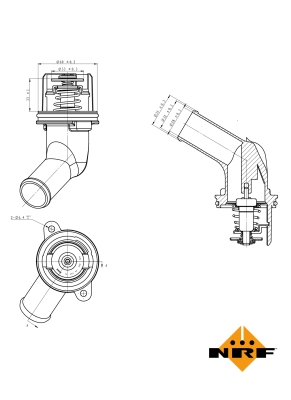 Termostat NRF 725055