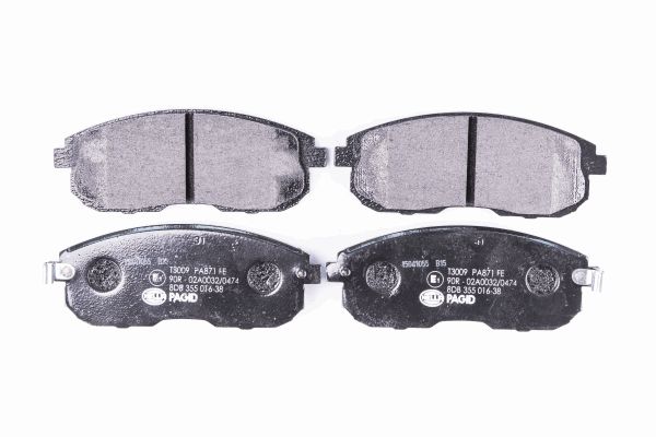 Klocki hamulcowe HELLA 8DB 355 016-381