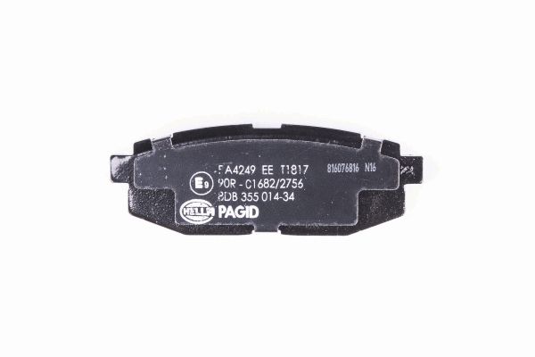 Klocki hamulcowe HELLA PAGID 8DB 355 014-341