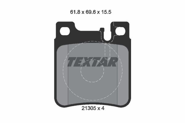 Klocki hamulcowe TEXTAR 2130504