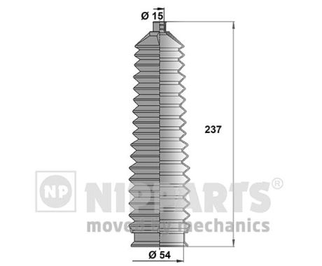 Osłona drążka kierowniczego NIPPARTS J2840304