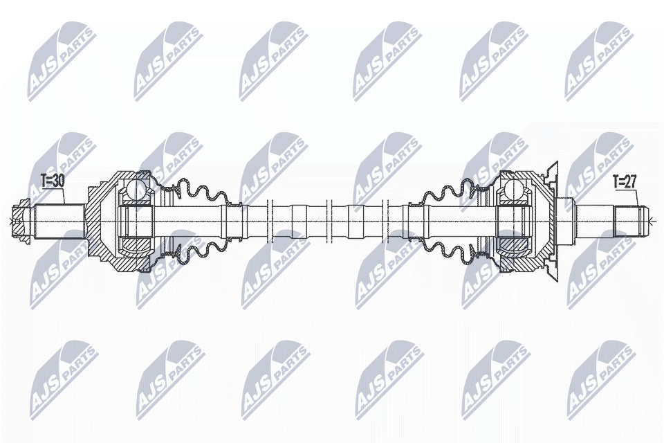 Wał napędowy NTY NPW-BM-189