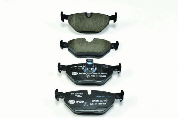 Klocki hamulcowe HELLA 8DB 355 007-981