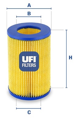 Filtr powietrza UFI 27.386.00