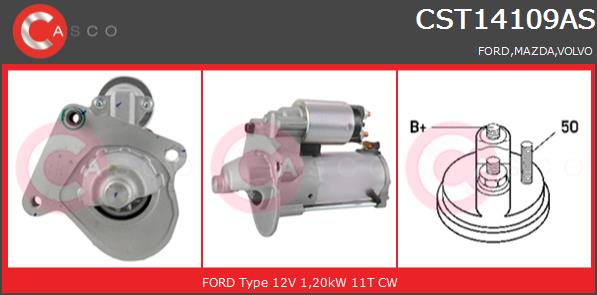 Rozrusznik CASCO CST14109AS