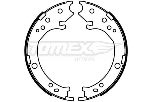 Szczęki hamulcowe TOMEX BRAKES TX 22-51