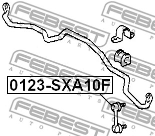 Łącznik stabilizatora FEBEST 0123-SXA10F