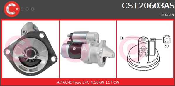 Rozrusznik CASCO CST20603AS