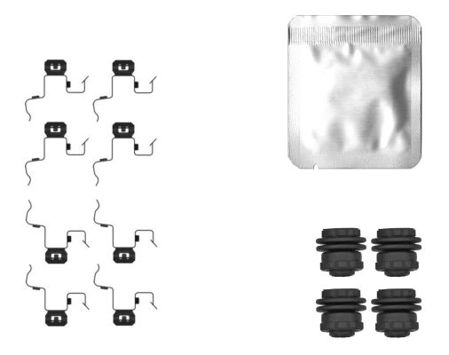 Zestaw akcesoriów, klocki hamulcowe TEXTAR 82560100