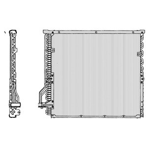 Skraplacz klimatyzacji DELPHI TSP0225014