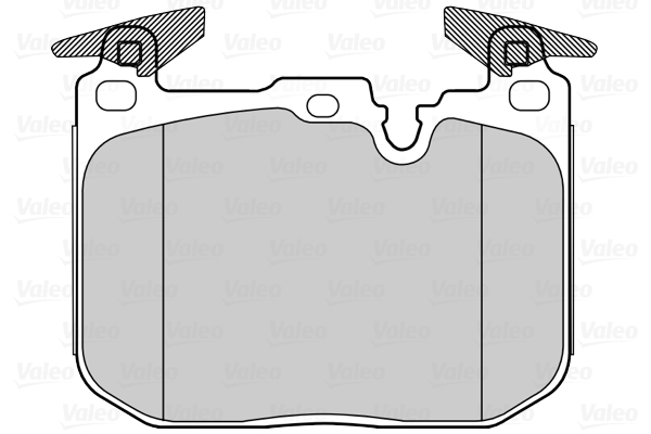 Klocki hamulcowe VALEO 302282