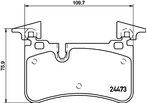 Klocki hamulcowe HELLA 8DB 355 014-811