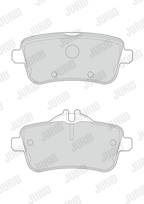 Klocki hamulcowe JURID 573465J