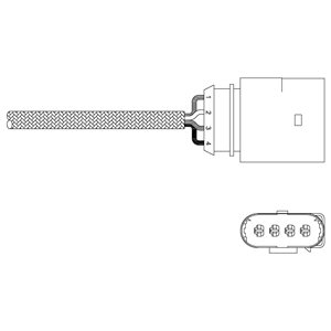 Sonda lambda DELPHI ES20342-12B1