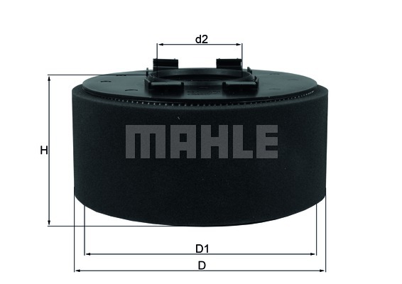 Filtr powietrza MAHLE LX 870