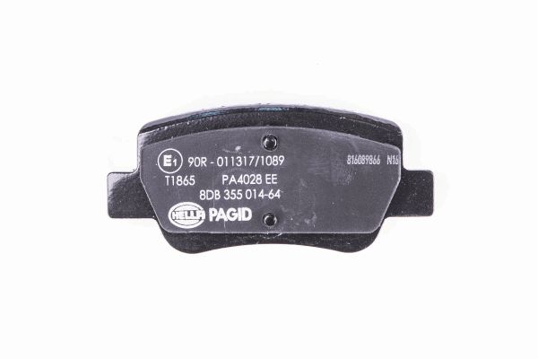 Klocki hamulcowe HELLA PAGID 8DB 355 014-641