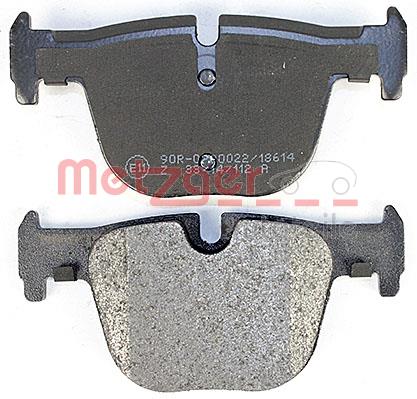 Klocki hamulcowe METZGER 1170816