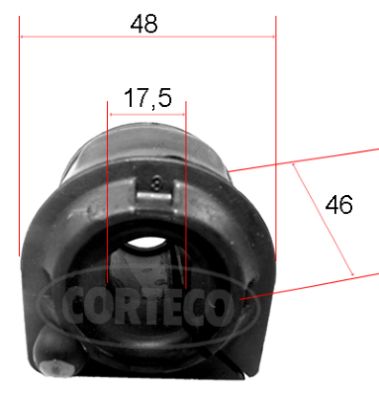 Guma stabilizatora CORTECO 49371888