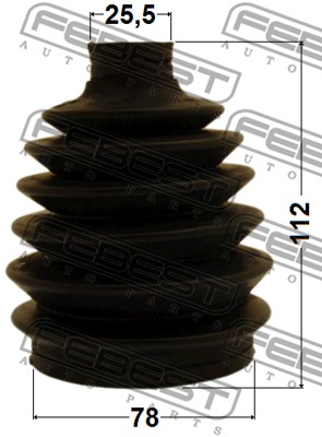 Zestaw osłon FEBEST 0517P-GHMT