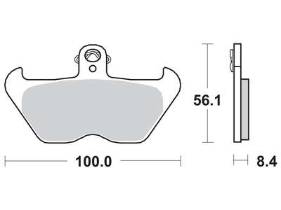 Klocki hamulcowe TRW MCB680