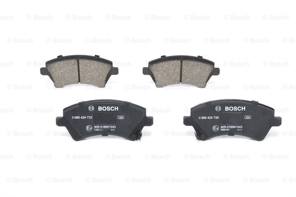 Klocki hamulcowe BOSCH 0 986 424 735