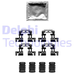 Zestaw akcesoriów montażowych  klocków hamulcowych DELPHI LX0677