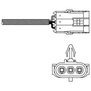 Sonda lambda DELPHI ES10992-12B1