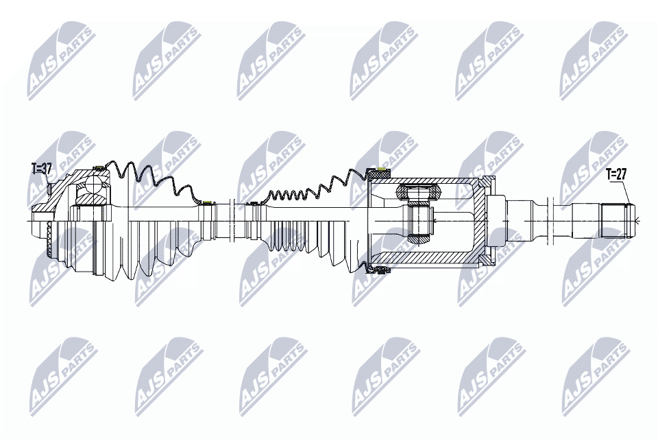 Wał napędowy NTY NPW-BM-178