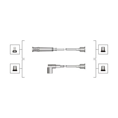 Przewody zapłonowe MAGNETI MARELLI 941319170095