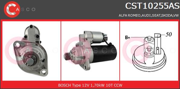 Rozrusznik CASCO CST10255AS