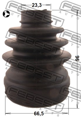 Zestaw osłon FEBEST 1015-T255T