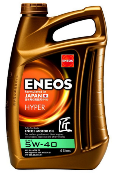 Olej silnikowy ENEOS 5W40HYP4