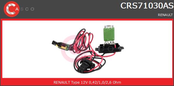 Opornik wentylatora CASCO CRS71030AS