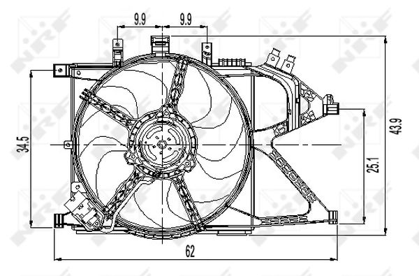 Wentylator NRF 47011